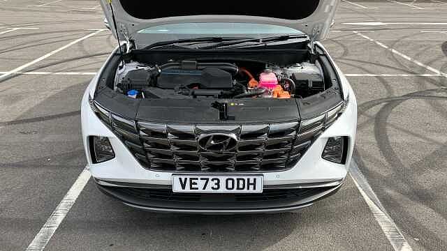 Hyundai TUCSON 1.6 TGDi Hybrid 230 Ultimate 5dr 2WD Auto Hybrid Estate White