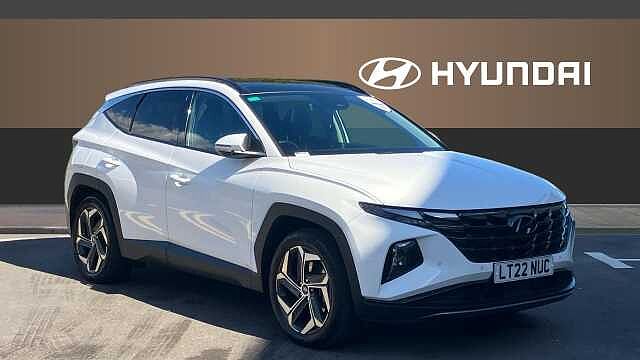 Hyundai TUCSON 1.6 TGDi Plug-in Hybrid Ultimate 5dr 4WD Auto Estate White