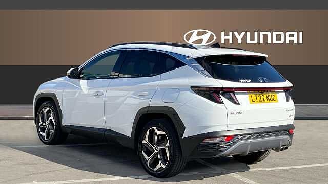 Hyundai TUCSON 1.6 TGDi Plug-in Hybrid Ultimate 5dr 4WD Auto Estate White