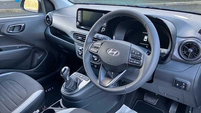 Hyundai I10 1.0 [63] Advance 5dr Auto [Nav] Petrol Hatchback Pearl - Vibrant Blue