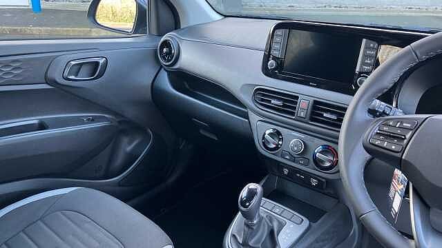 Hyundai I10 1.0 [63] Advance 5dr Auto [Nav] Petrol Hatchback Pearl - Vibrant Blue