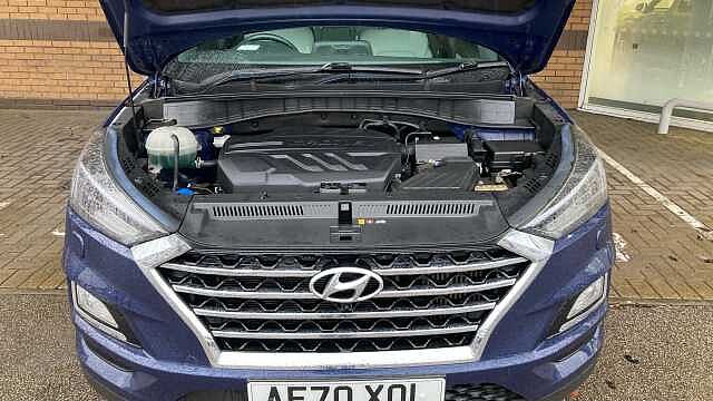 Hyundai TUCSON 2.0 CRDi 48V MHD Premium SE 5dr 4WD DCT Diesel Estate Blue