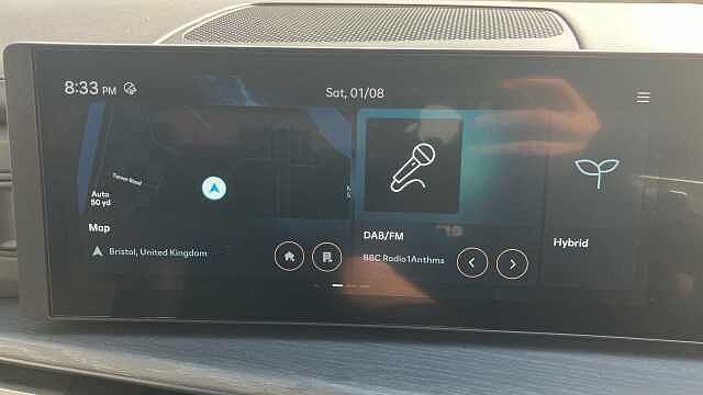 Hyundai SANTA FE 1.6 TGDi 239 Hybrid Ultimate 5dr Auto Hybrid Estate Premium Pearlescent - Cyber Sage