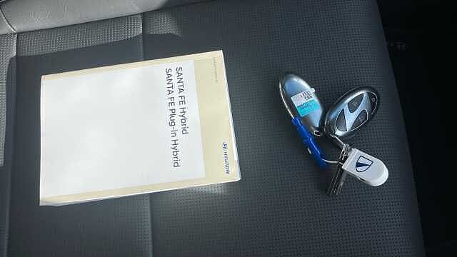Hyundai SANTA FE 1.6 TGDi 239 Hybrid Ultimate 5dr Auto Hybrid Estate Premium Pearlescent - Cyber Sage