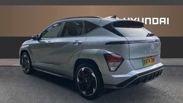 Hyundai KONA 160kW N Line 65kWh 5dr Auto Electric Hatchback Silver