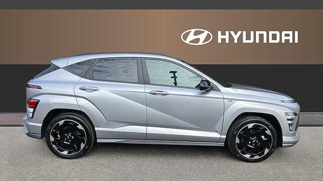 Hyundai KONA 160kW N Line 65kWh 5dr Auto Electric Hatchback Silver