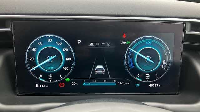 Hyundai TUCSON 1.6 TGDi Hybrid 230 SE Connect 5dr 2WD Auto Hybrid Estate Red