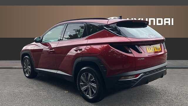 Hyundai TUCSON 1.6 TGDi Hybrid 230 SE Connect 5dr 2WD Auto Hybrid Estate Red