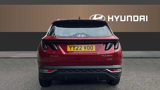 Hyundai TUCSON 1.6 TGDi Hybrid 230 SE Connect 5dr 2WD Auto Hybrid Estate Red