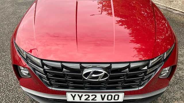 Hyundai TUCSON 1.6 TGDi Hybrid 230 SE Connect 5dr 2WD Auto Hybrid Estate Red
