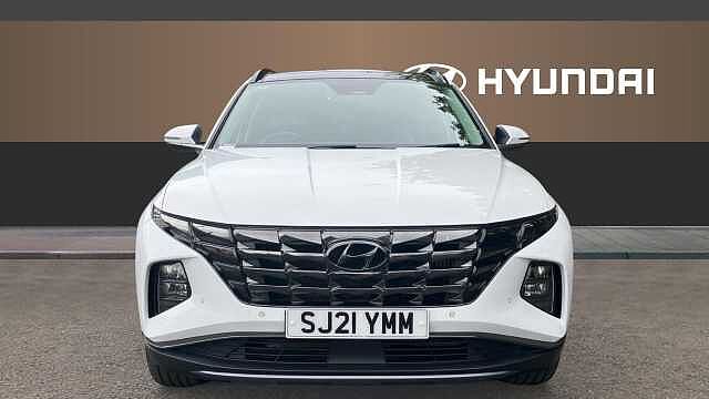 Hyundai TUCSON 1.6 TGDi Hybrid 230 Ultimate 5dr 2WD Auto Hybrid Estate White