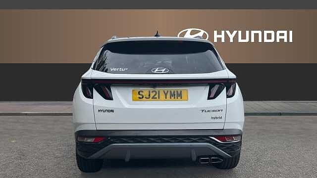 Hyundai TUCSON 1.6 TGDi Hybrid 230 Ultimate 5dr 2WD Auto Hybrid Estate White