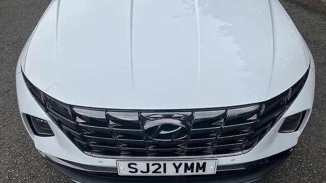 Hyundai TUCSON 1.6 TGDi Hybrid 230 Ultimate 5dr 2WD Auto Hybrid Estate White