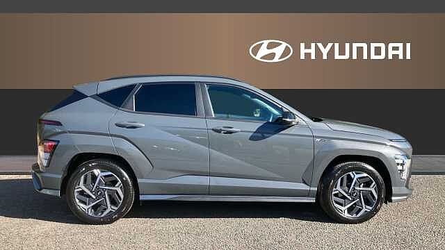 Hyundai KONA 1.6T 138 N Line 5dr Petrol Hatchback Grey